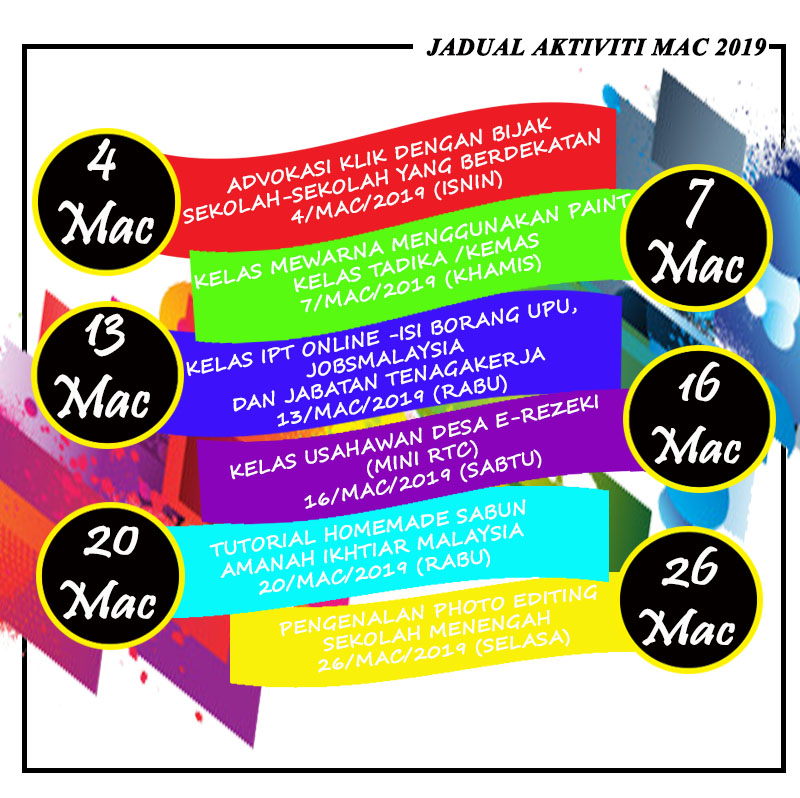 JADUAL WAKTU MAC