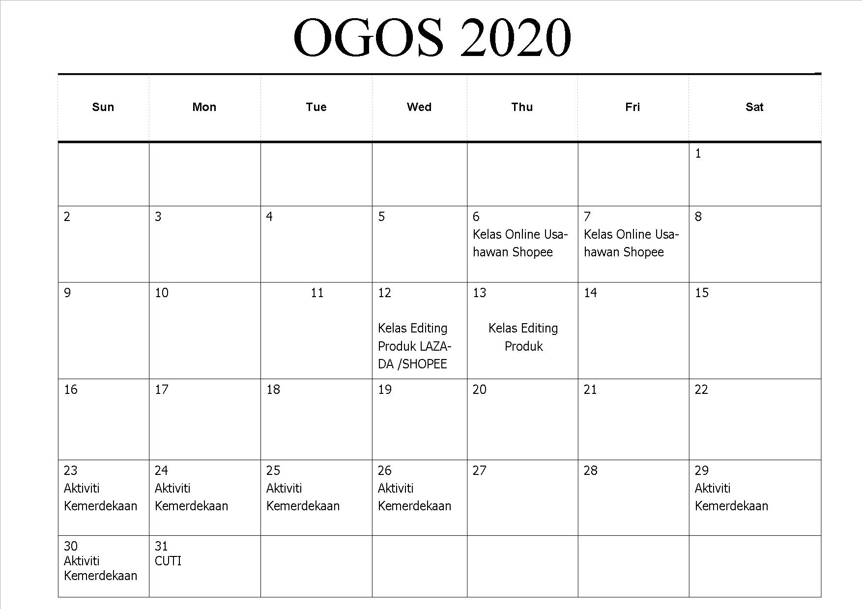 OGOS 2020